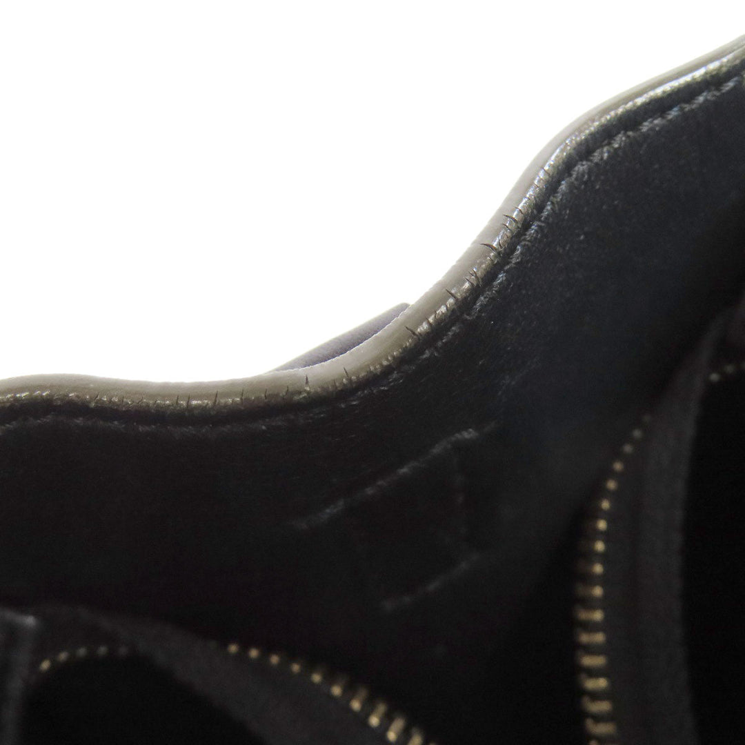 CELINE Handbag Calfskin black Luggage Nano 2WAY Women Used Authentic