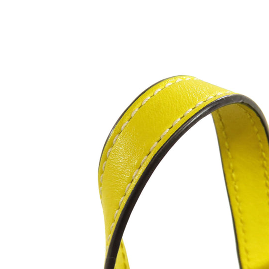 LOEWE Handbag leather yellow Hammock mini 2WAY Women Used Authentic