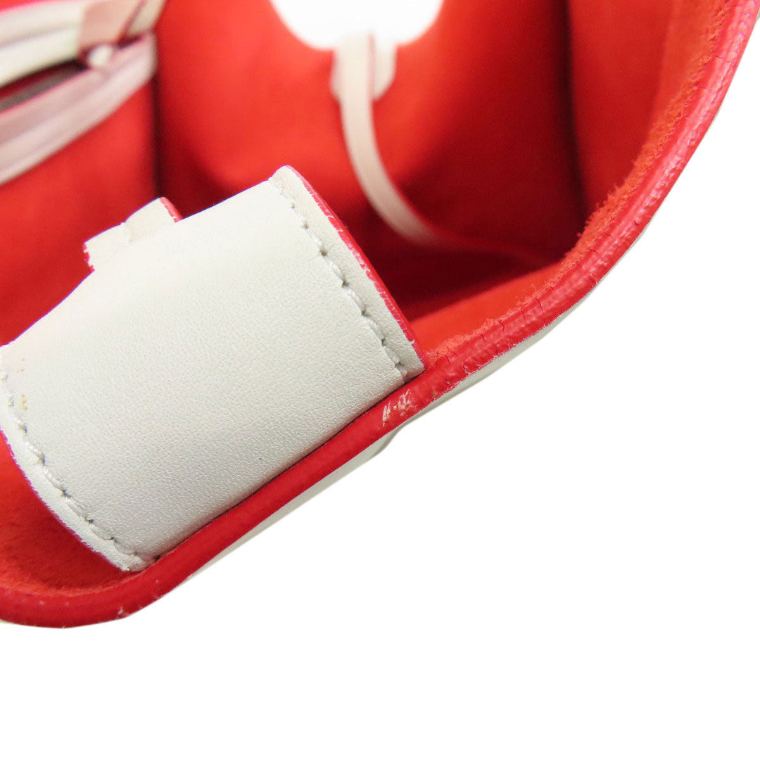 CELINE Tote Bag Calfskin white Luggage phantom Women Used Authentic