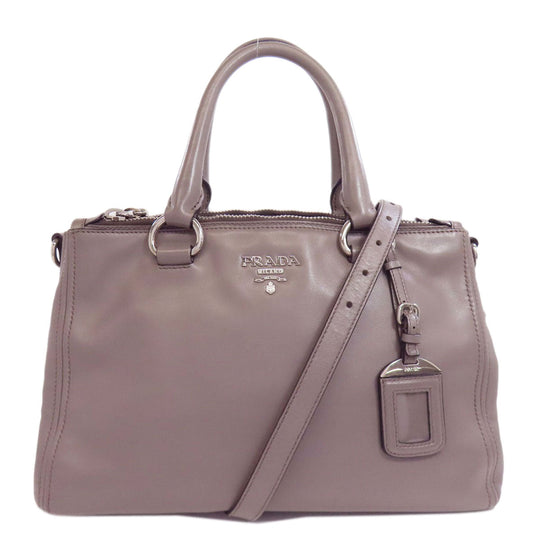 PRADA Tote Bag BN2866 leather gray 2WAY