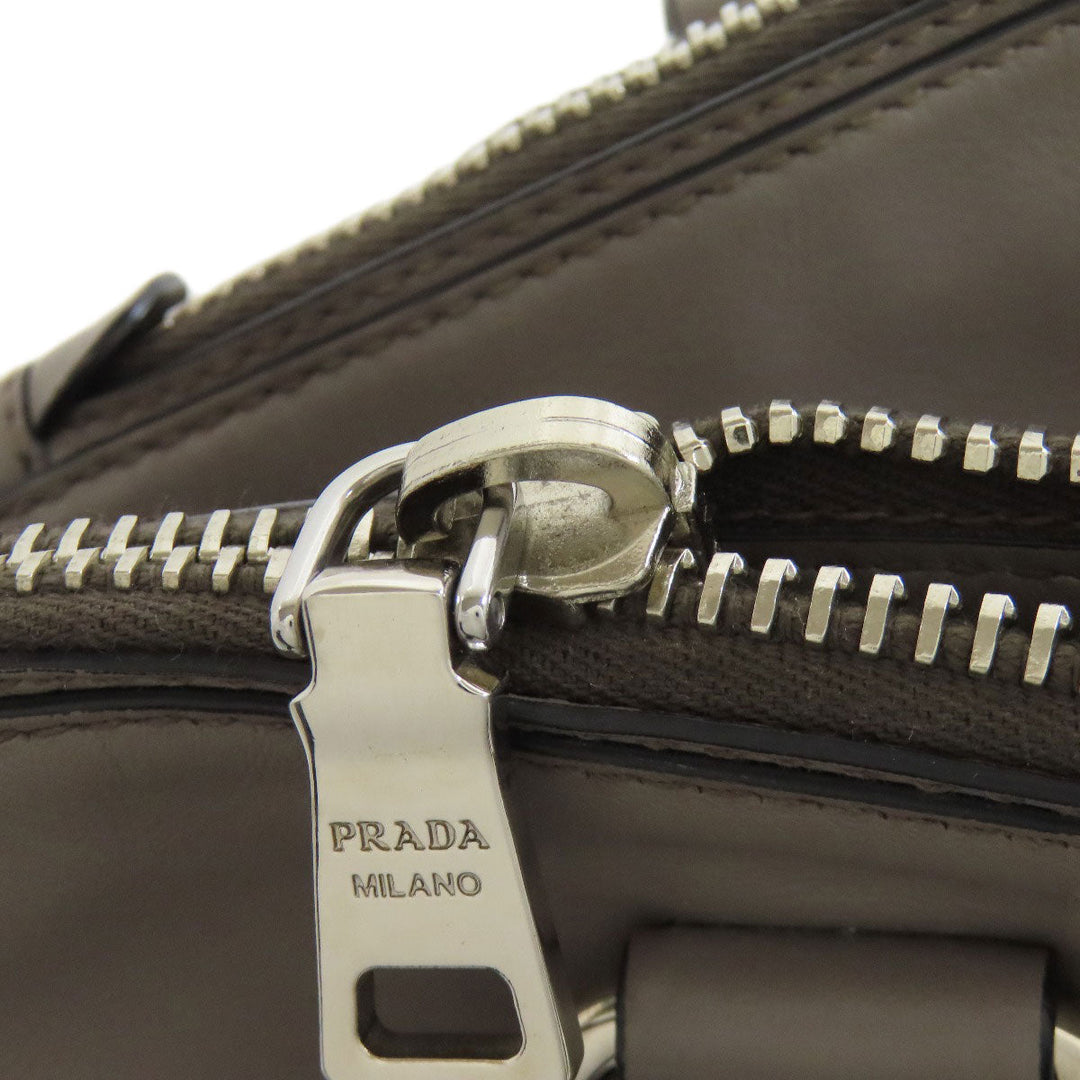 PRADA Tote Bag BN2866 leather gray 2WAY