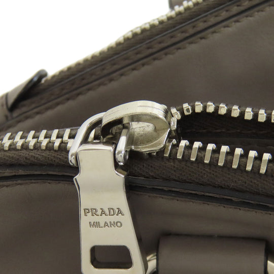PRADA Tote Bag BN2866 leather gray 2WAY