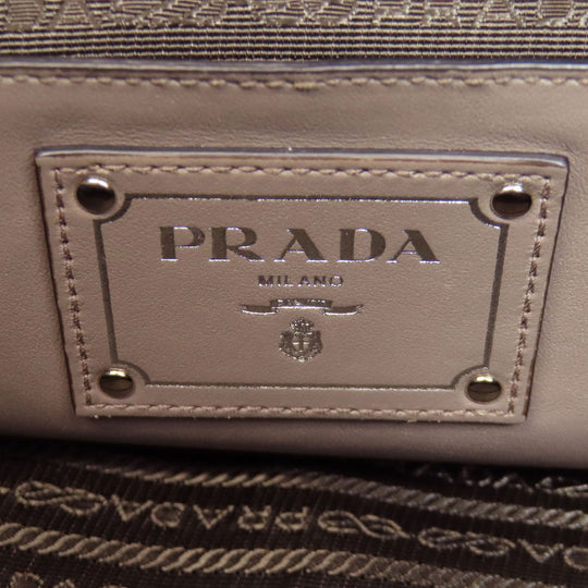 PRADA Tote Bag BN2866 leather gray 2WAY