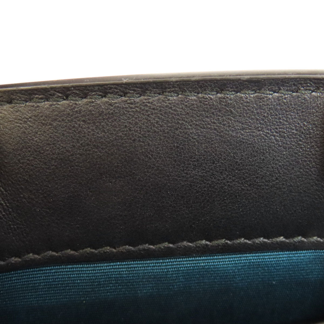 BVLGARI Handbag leather black 2WAY