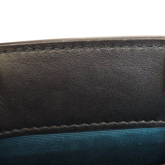 BVLGARI Handbag leather black 2WAY