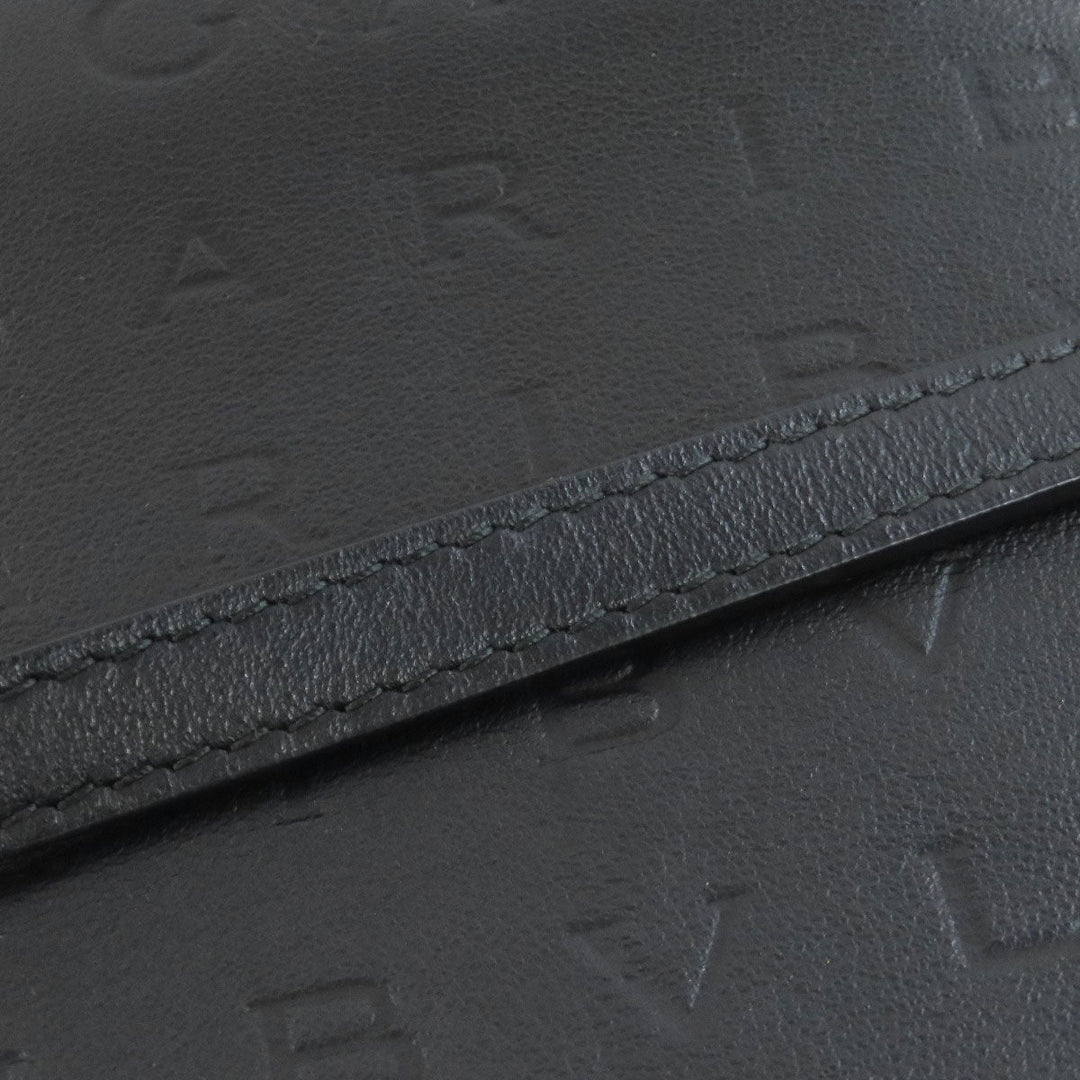 BVLGARI Handbag leather black 2WAY