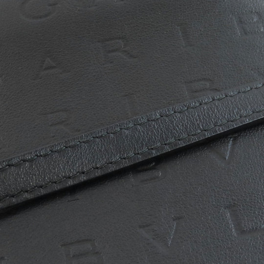 BVLGARI Handbag leather black 2WAY