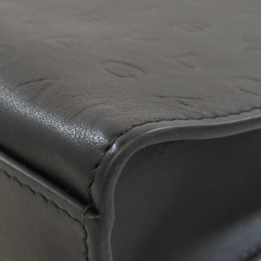 BVLGARI Handbag leather black 2WAY
