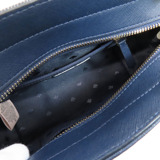 Kate Spade Handbag Denim, Leather blue 2WAY Women Used Authentic