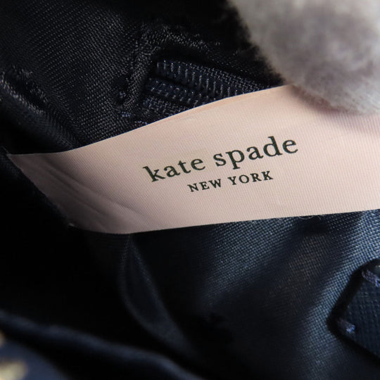 Kate Spade Handbag Denim, Leather blue 2WAY Women Used Authentic
