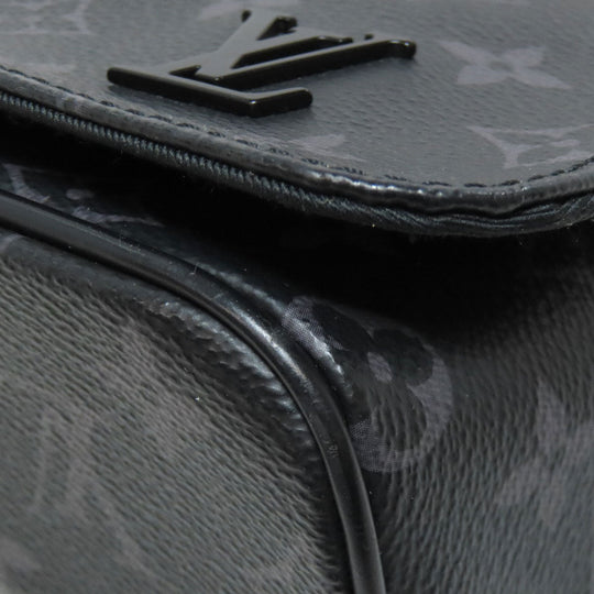 LOUIS VUITTON Shoulder Bag M44000 Monogram Eclipse black District PM