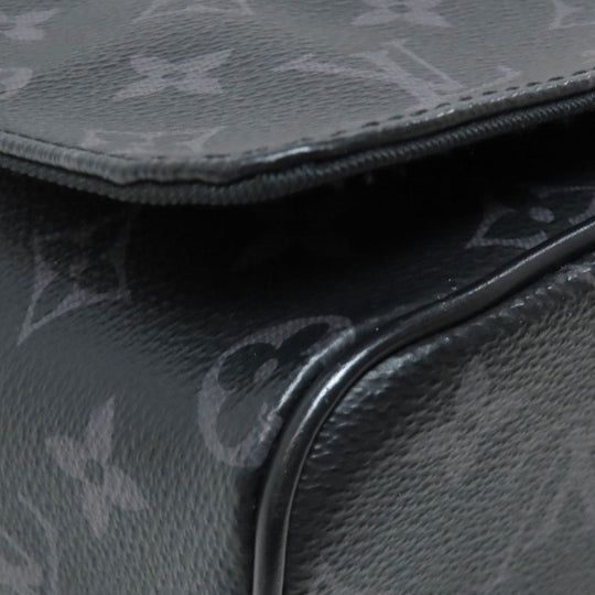 LOUIS VUITTON Shoulder Bag M44000 Monogram Eclipse black District PM