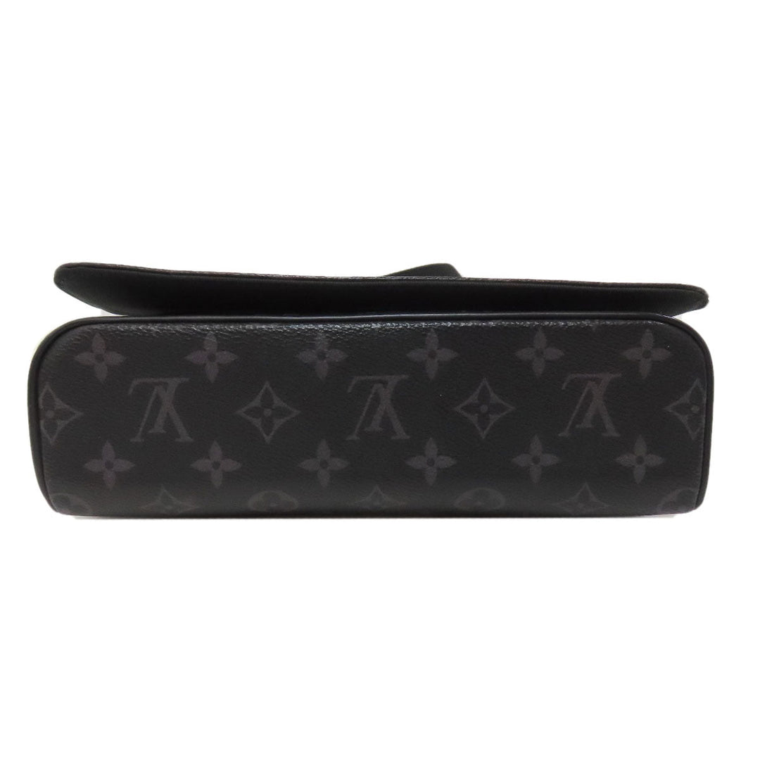 LOUIS VUITTON Shoulder Bag M44000 Monogram Eclipse black District PM