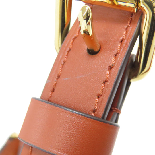 LOUIS VUITTON Handbag M23470 Epi Brown Saumur BB Women Used Authentic