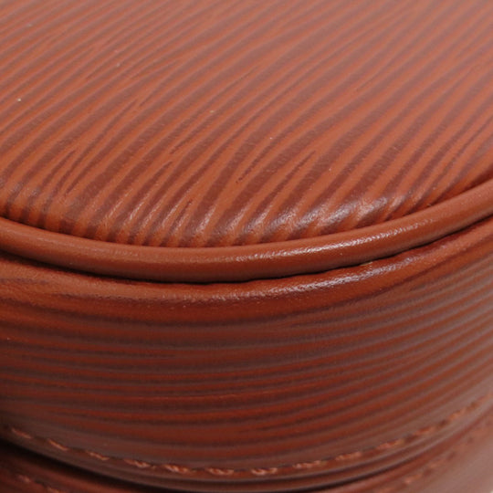 LOUIS VUITTON Handbag M23470 Epi Brown Saumur BB Women Used Authentic
