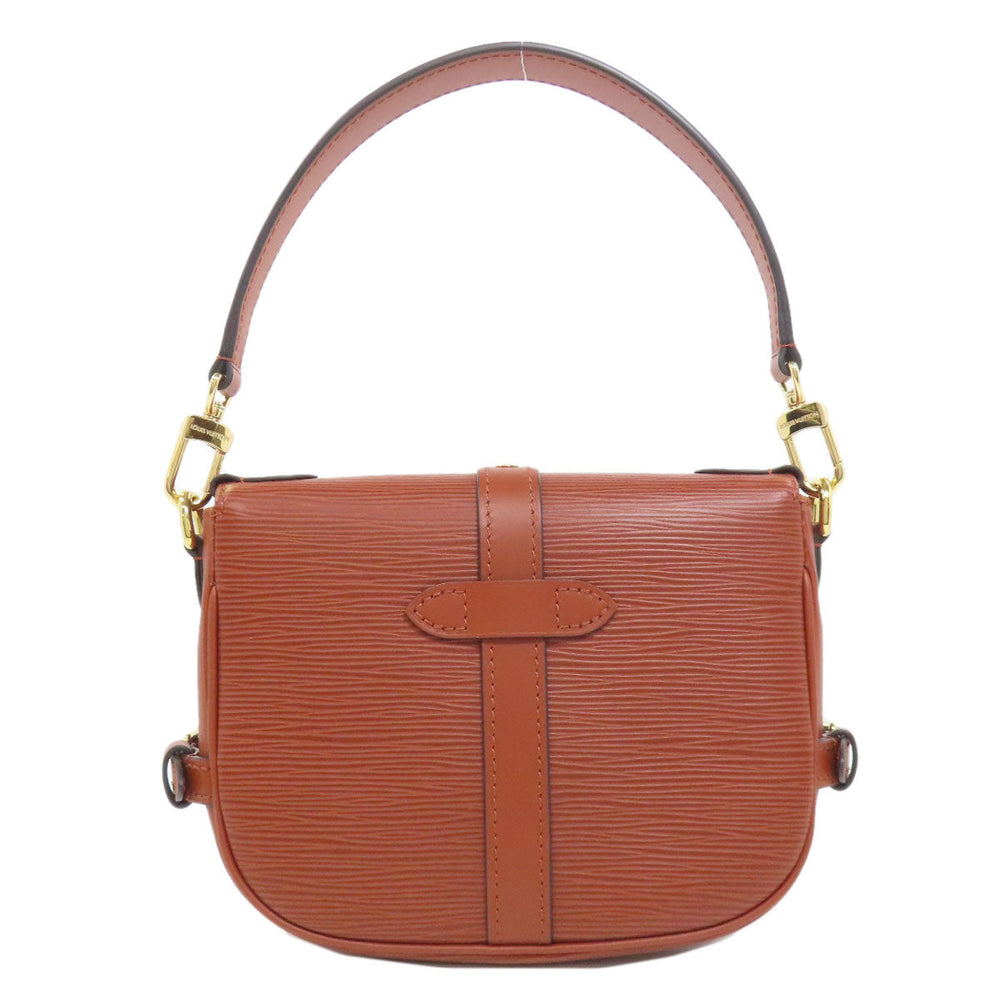 LOUIS VUITTON Handbag M23470 Epi Brown Saumur BB Women Used Authentic