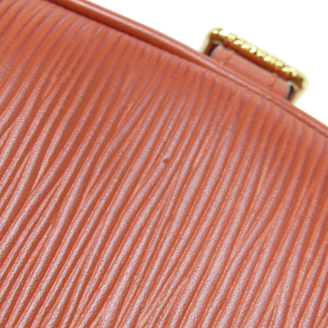 LOUIS VUITTON Handbag M23470 Epi Brown Saumur BB Women Used Authentic