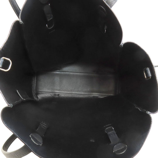BALENCIAGA Tote Bag 489813 leather black Everyday Tote 2WAY