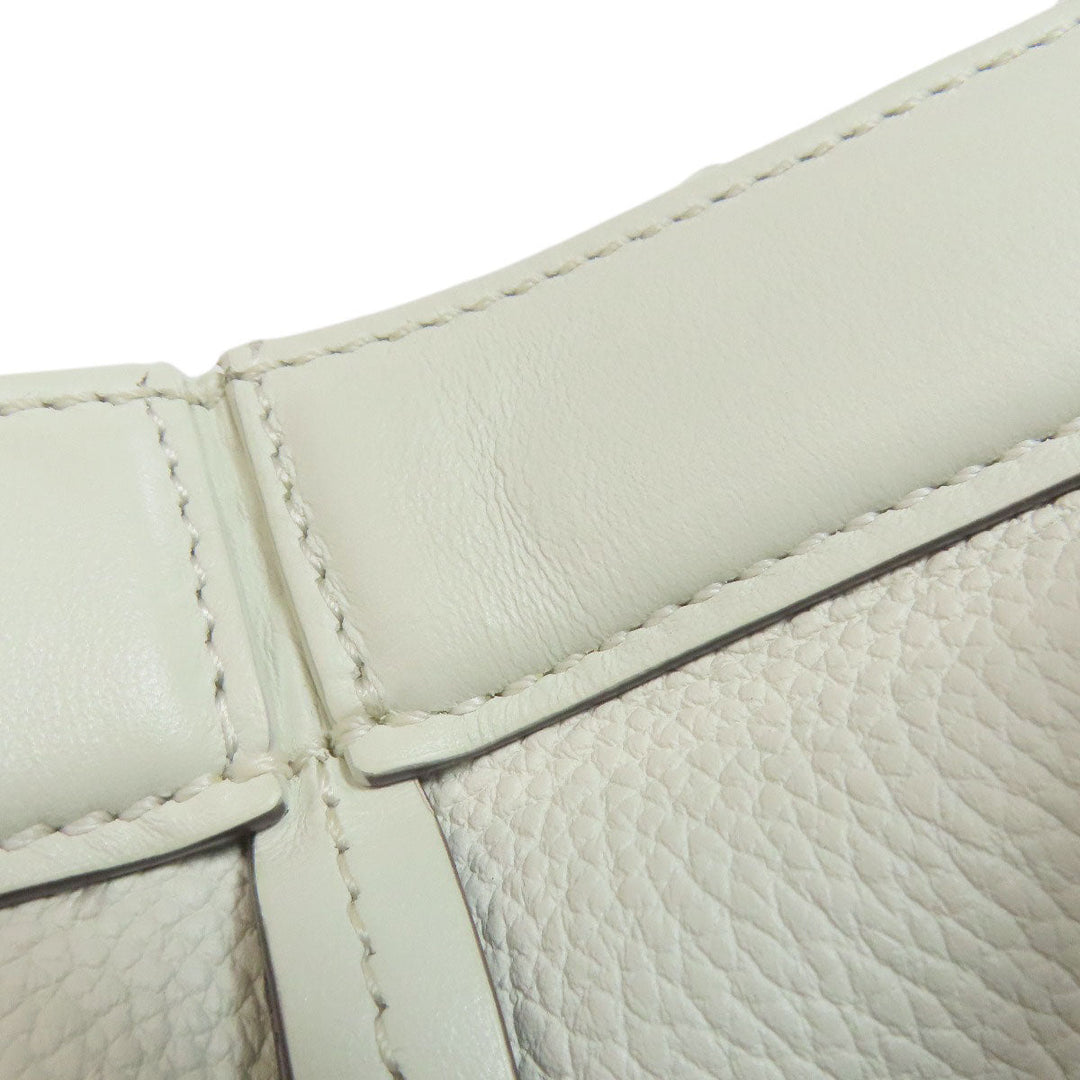 FENDI Handbag Calfskin white Origami Medium