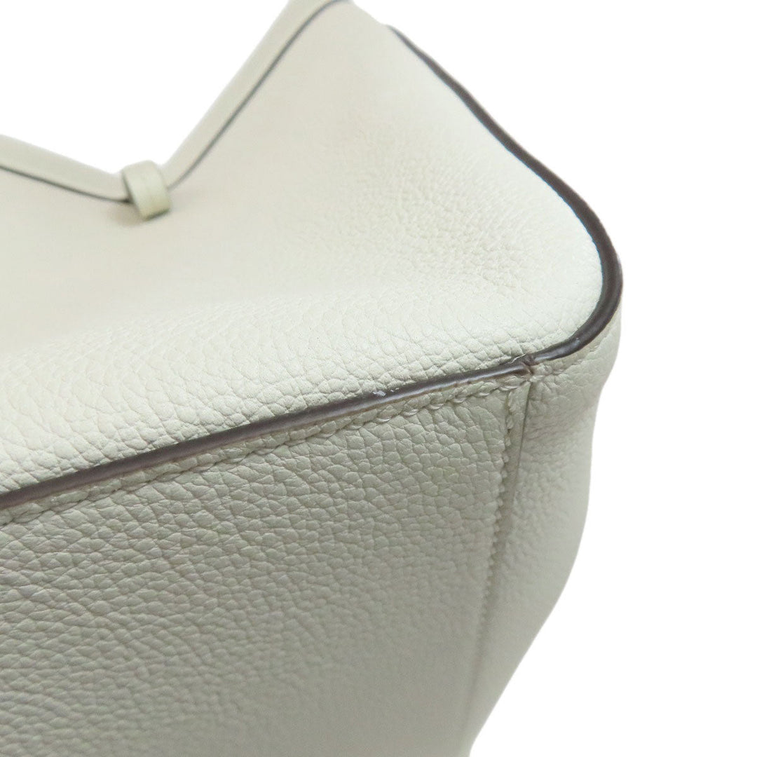 FENDI Handbag Calfskin white Origami Medium