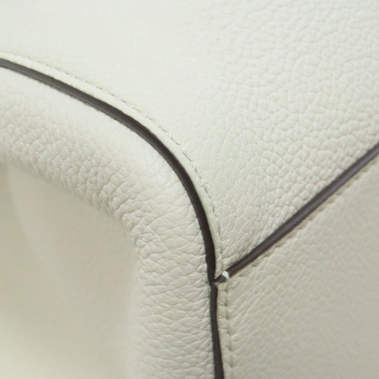 FENDI Handbag Calfskin white Origami Medium