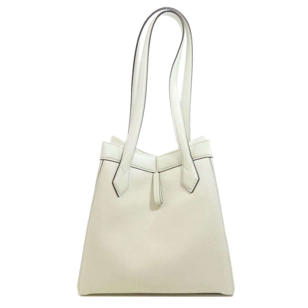 FENDI Handbag Calfskin white Origami Medium