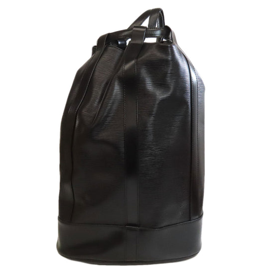 LOUIS VUITTON Backpack M43082 Epi black RandonneeGM Women Used Authentic
