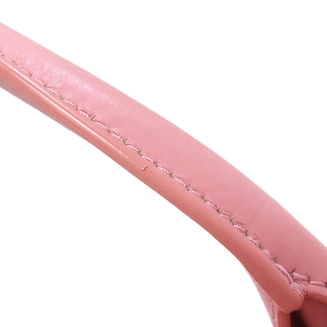 CHANEL Tote Bag Calfskin pink Executive Tote SilverMetal