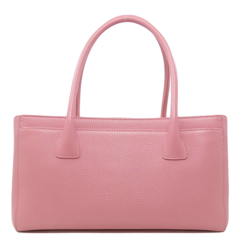 CHANEL Tote Bag Calfskin pink Executive Tote SilverMetal