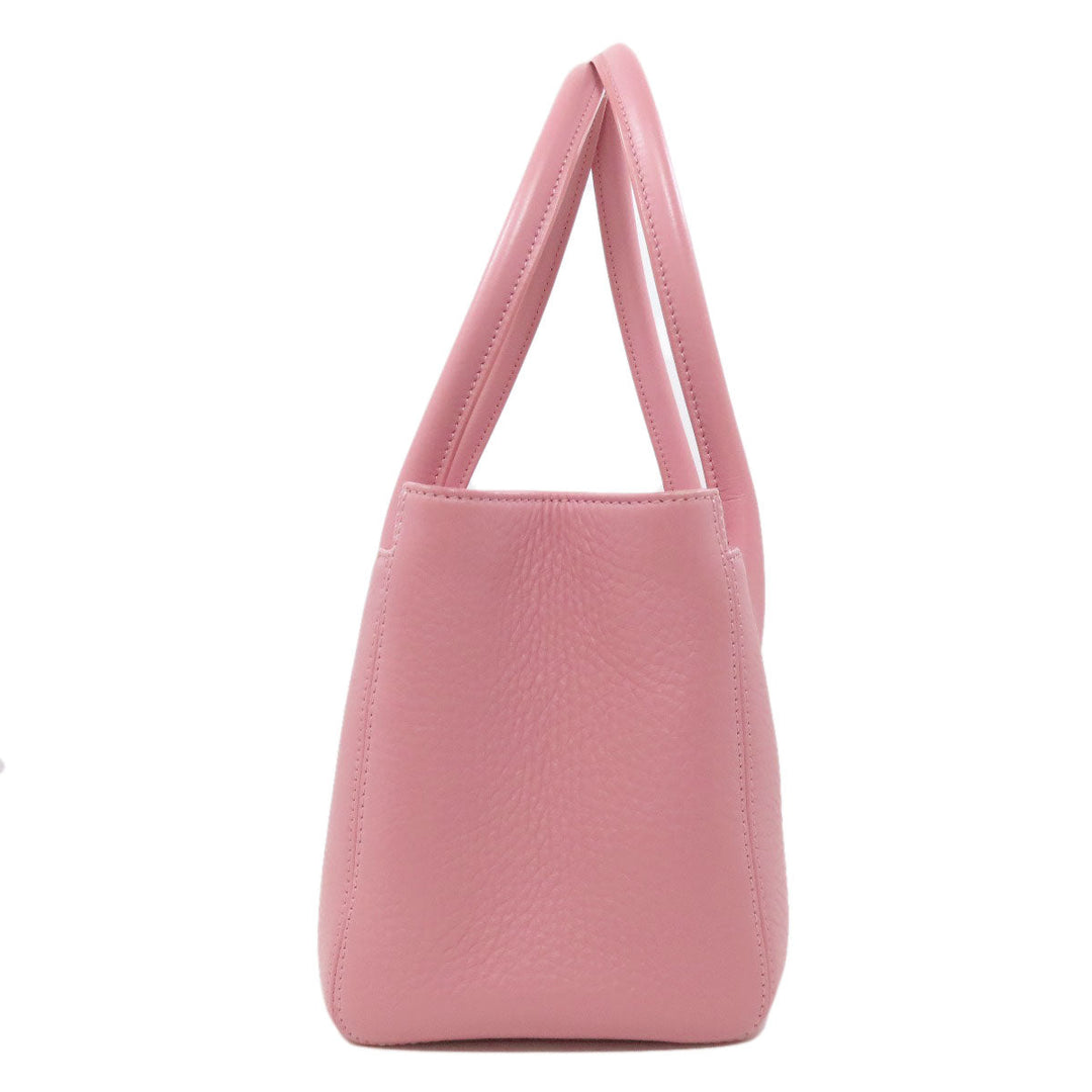 CHANEL Tote Bag Calfskin pink Executive Tote SilverMetal