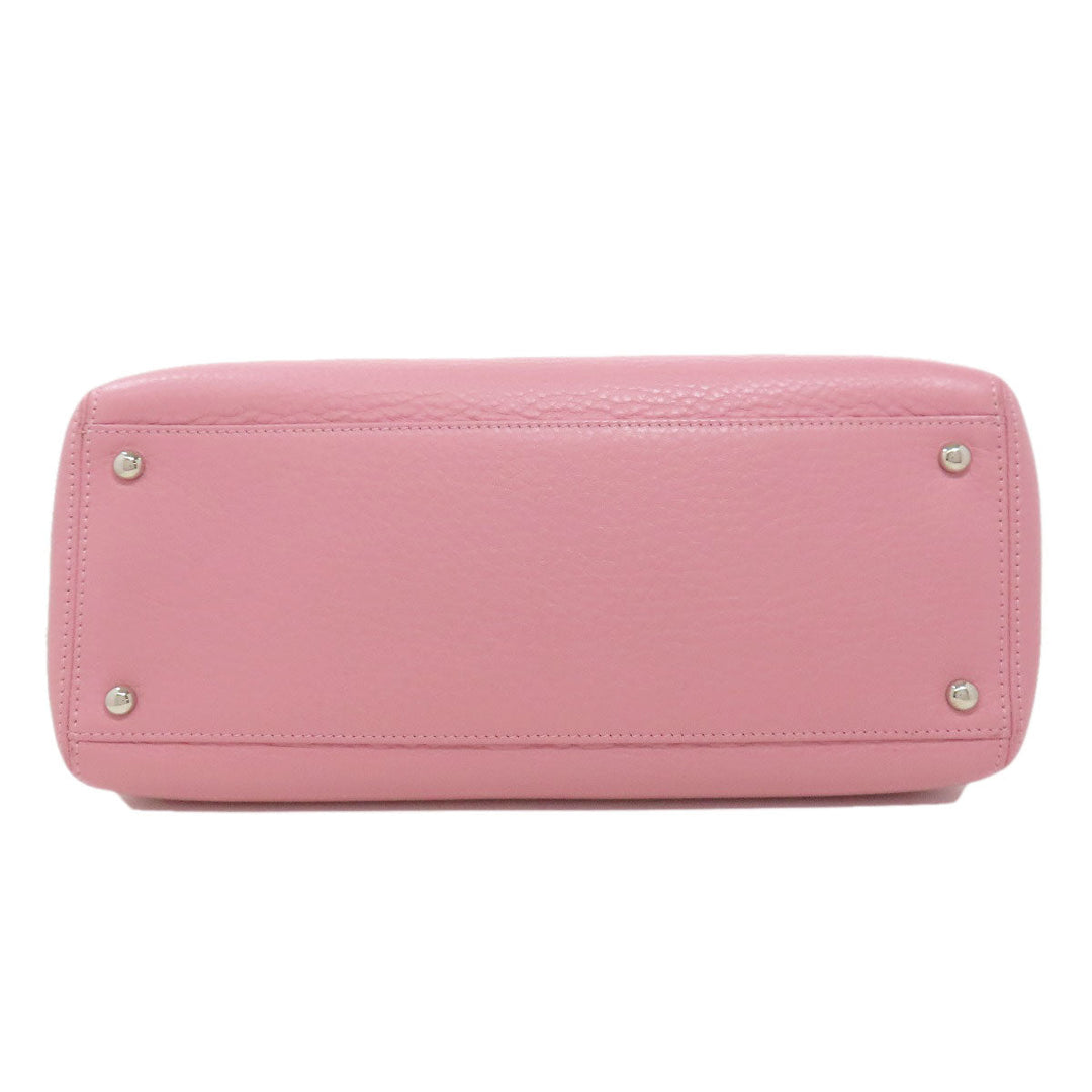 CHANEL Tote Bag Calfskin pink Executive Tote SilverMetal