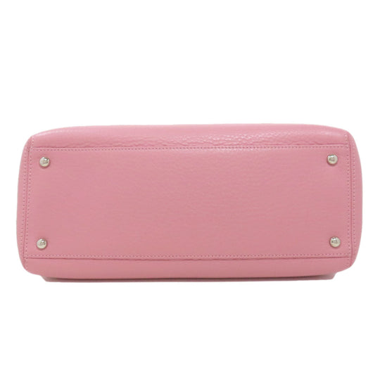 CHANEL Tote Bag Calfskin pink Executive Tote SilverMetal