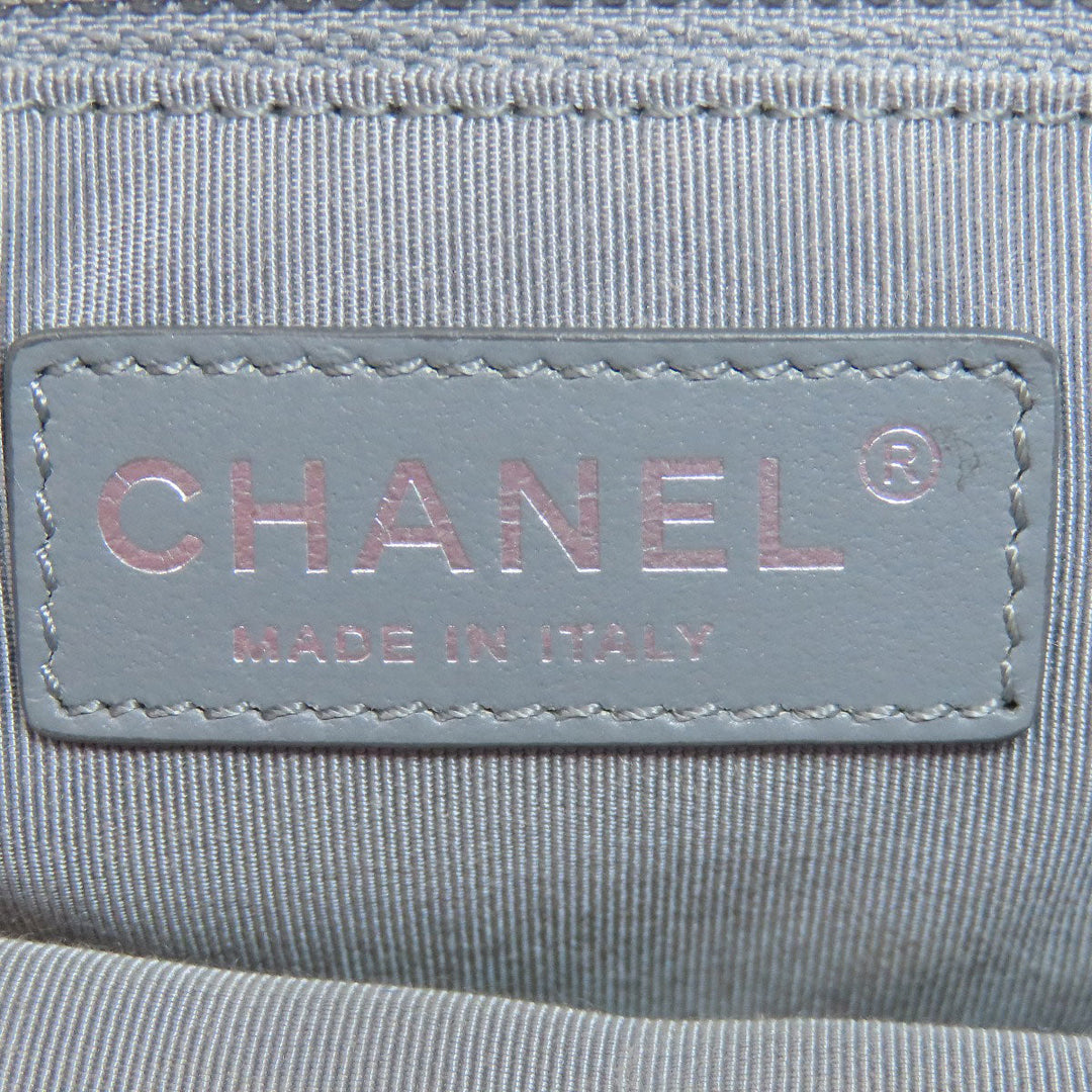 CHANEL Tote Bag Calfskin pink Executive Tote SilverMetal