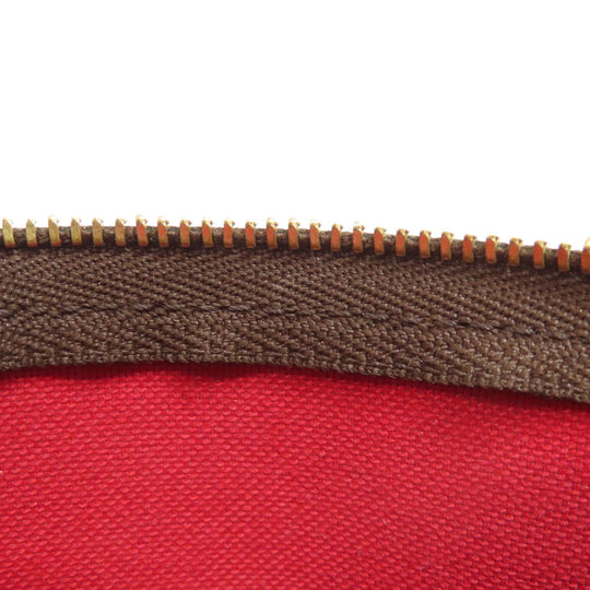 LOUIS VUITTON Accessory pouch N58009 Damier canvas Brown Mini Pochette Accessoires Women Used Authentic