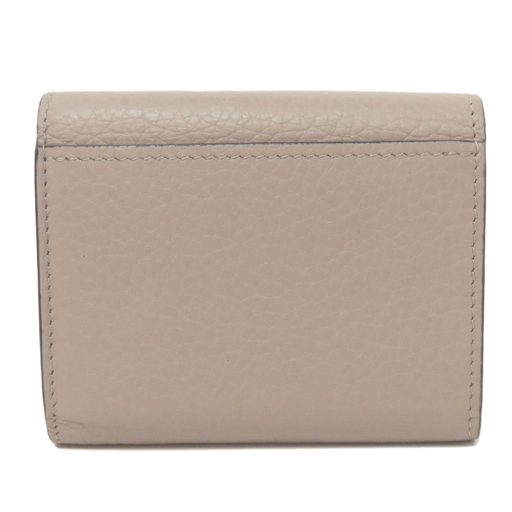 LOUIS VUITTON Bifold Wallet M68747 Taurillon Clemence beige Portefeuille Capucines XS