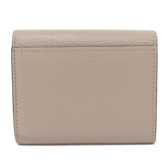 LOUIS VUITTON Bifold Wallet M68747 Taurillon Clemence beige Portefeuille Capucines XS