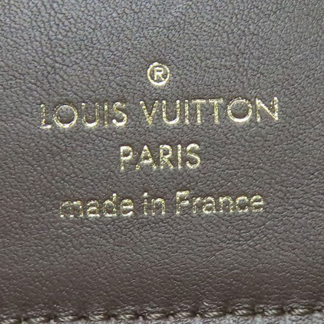 LOUIS VUITTON Bifold Wallet M68747 Taurillon Clemence beige Portefeuille Capucines XS