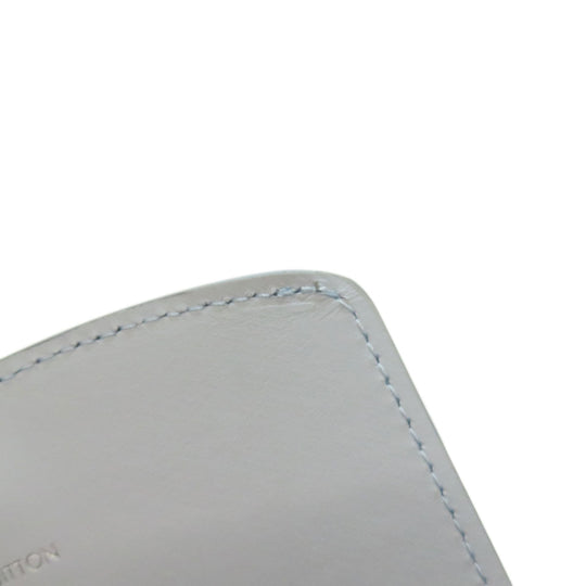 LOUIS VUITTON Bifold Wallet M11802 Mahina leather white Portefeuille Iris Compact Japan Limited Women Used Authentic