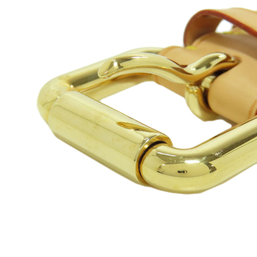 LOUIS VUITTON belt M6925W Monogram denim pink Saintur