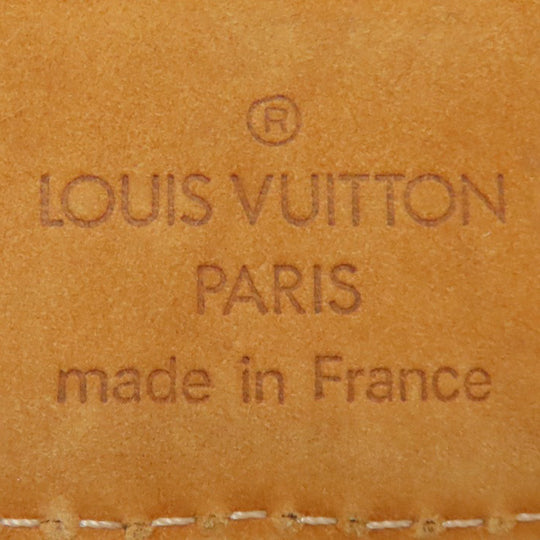 LOUIS VUITTON belt M6925W Monogram denim pink Saintur