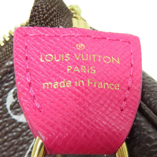 LOUIS VUITTON Accessory pouch M68490 Monogram canvas Brown Mini Pochette Accessoires Vivienne Women Used Authentic