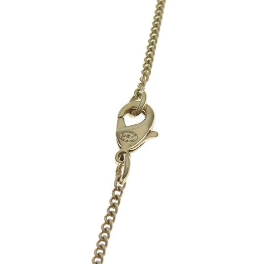 CHANEL Necklace metallic gold Heart COCO Mark