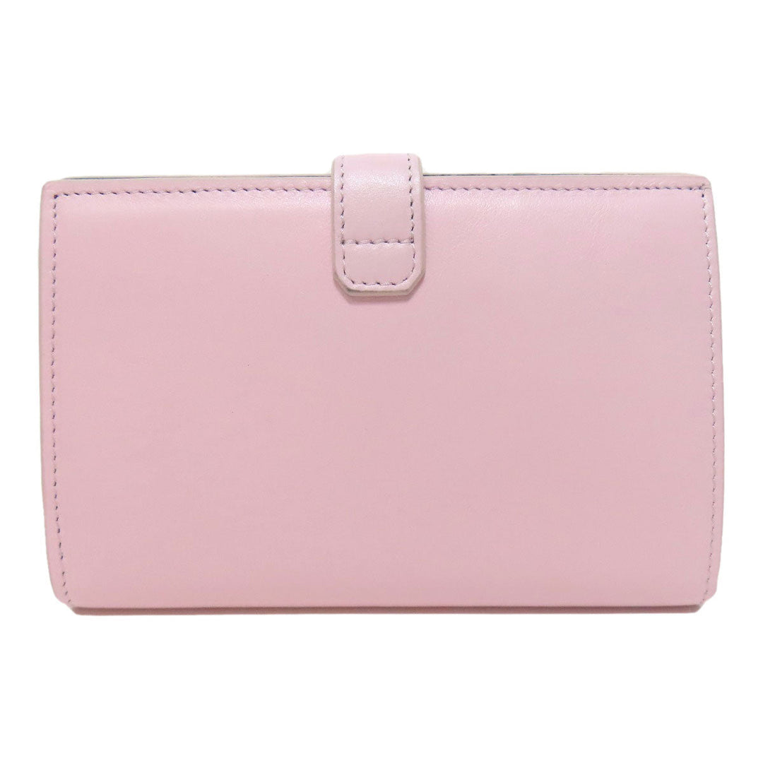 Givenchy Bifold Wallet leather pink 101 Dalmatians collaboration Women Used Authentic