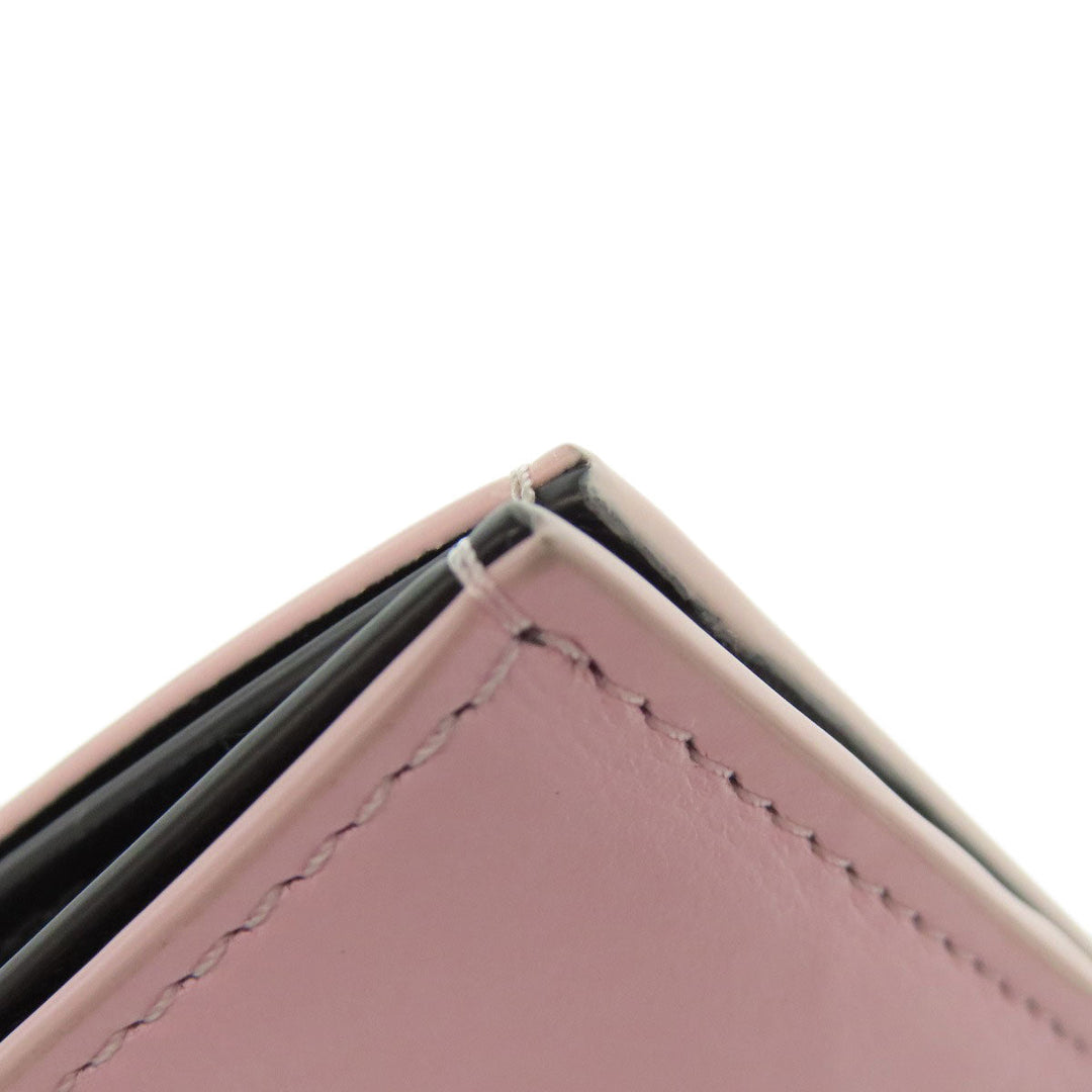 Givenchy Bifold Wallet leather pink 101 Dalmatians collaboration Women Used Authentic