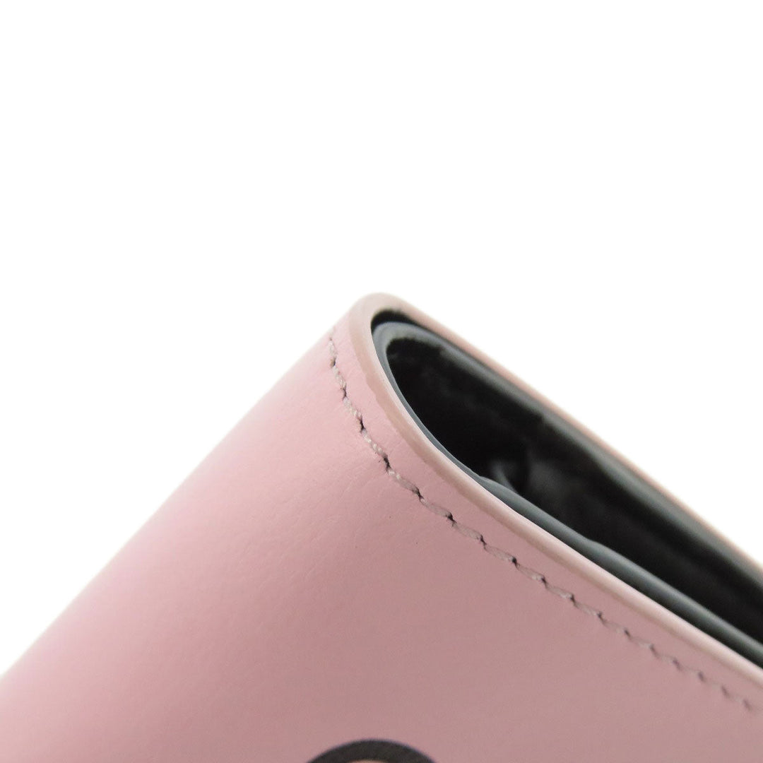 Givenchy Bifold Wallet leather pink 101 Dalmatians collaboration Women Used Authentic