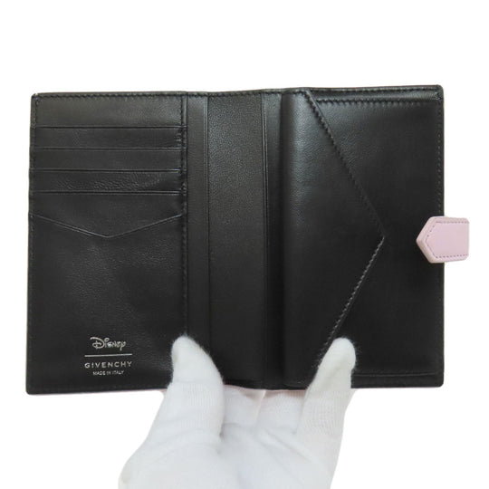Givenchy Bifold Wallet leather pink 101 Dalmatians collaboration Women Used Authentic