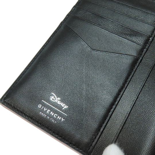 Givenchy Bifold Wallet leather pink 101 Dalmatians collaboration Women Used Authentic