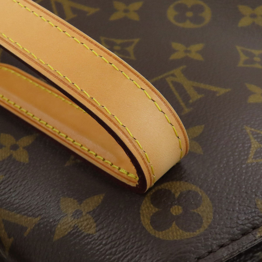 LOUIS VUITTON Handbag M41208 Monogram canvas Brown Waterloo Women Used Authentic