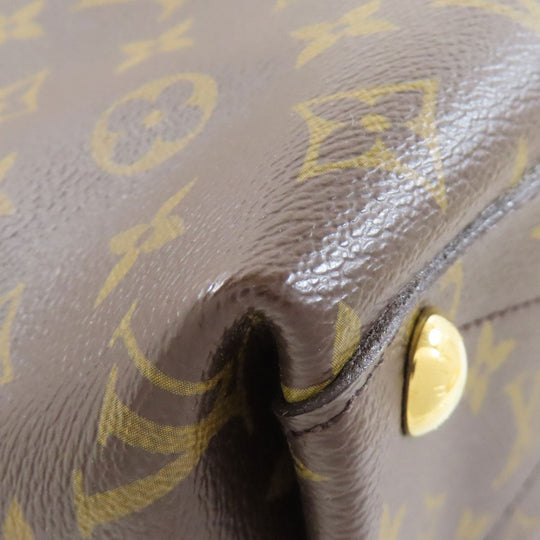 LOUIS VUITTON Handbag M41208 Monogram canvas Brown Waterloo Women Used Authentic
