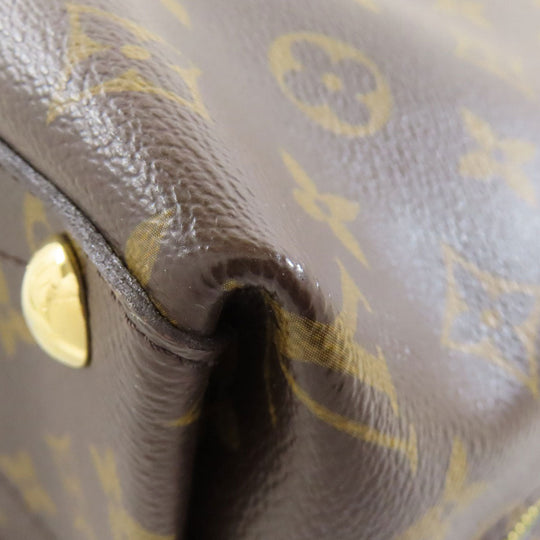 LOUIS VUITTON Handbag M41208 Monogram canvas Brown Waterloo Women Used Authentic